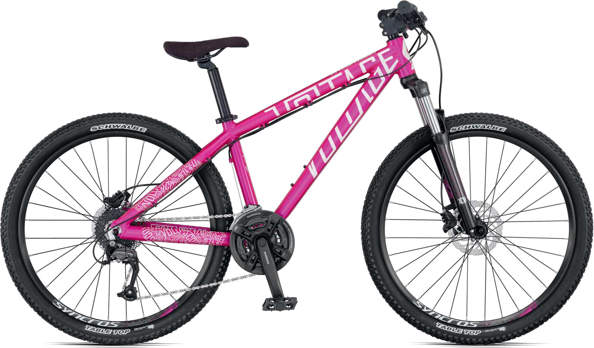 Велосипед SCOTT Voltage YZ 20  (розово-белый)